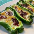ピーマンの梅チーズ焼き