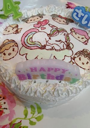 ユニコーンのケーキ～♪-レシピのメイン写真