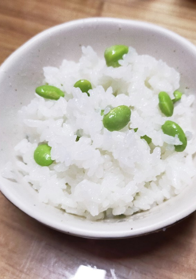 簡単！冷凍枝豆使用！お手軽枝豆ごはん-レシピのメイン写真