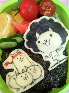 ネコフィーバー&ネコ運動会弁当~♪-レシピのメイン写真