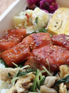 お弁当用☆鮭の甘味噌バター焼き-レシピのメイン写真