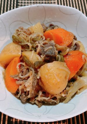 ☆重ね煮で旨味たっぷり肉じゃが☆-レシピのメイン写真