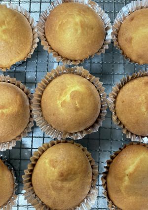 ホットケーキミックスでつくるカップケーキ-レシピのメイン写真