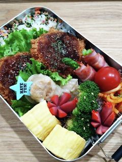 中学生お弁当 2022/6/1 記録用-レシピのメイン写真
