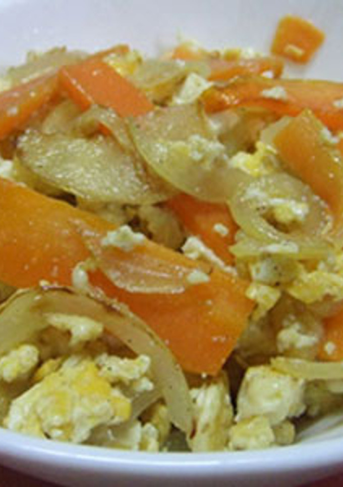 人参と豆腐の炒り卵-レシピのメイン写真