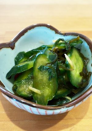 やみつき!きゅうりと生姜、塩昆布の和え物-レシピのメイン写真