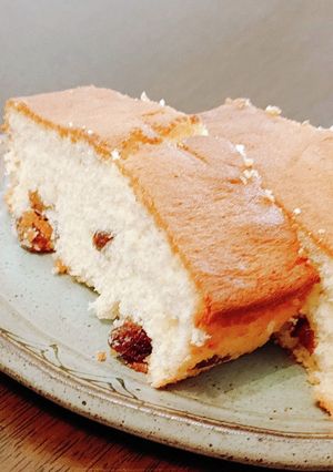 レーズンとマーマレードのかすてらケーキ-レシピのメイン写真