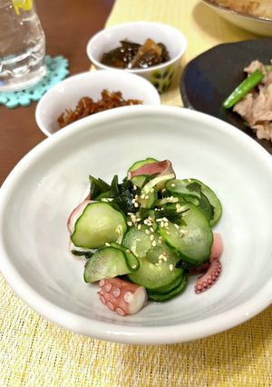 たこの酢の物-レシピのメイン写真