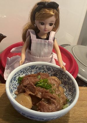 リカちゃん♡牛すじと蒟蒻炊いたん✮ˊ˗-レシピのメイン写真