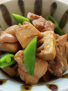 m炊飯器de筍と鶏の煮物-レシピのメイン写真