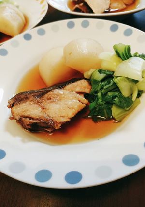 甘旨〜！ぶりと大根の煮付け-レシピのメイン写真