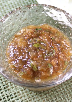 簡単＆万能！梅肉ソース-レシピのメイン写真