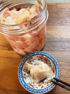 新生姜の甘酢漬け-レシピのメイン写真