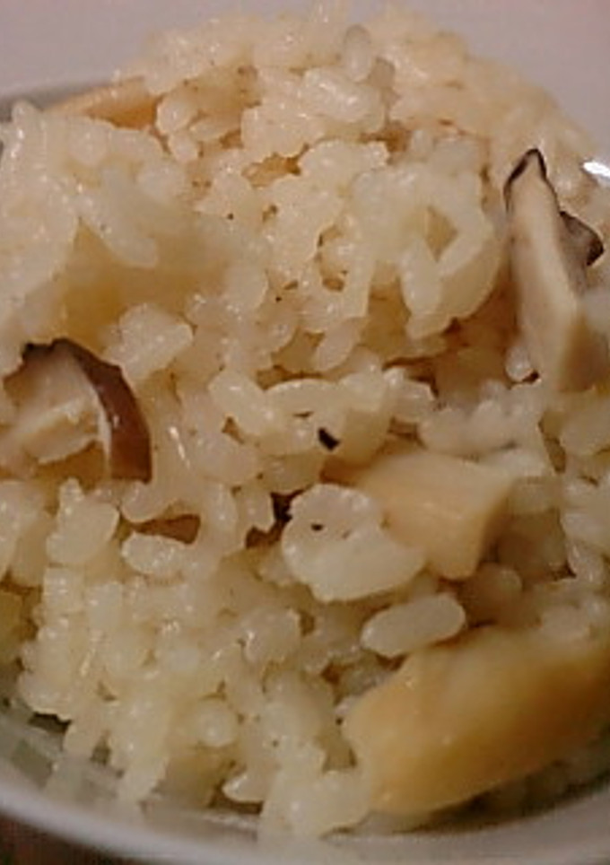 茸の炊き込みごはん-レシピのメイン写真