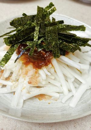 大根サラダ☆海苔の佃煮ドレッシング-レシピのメイン写真