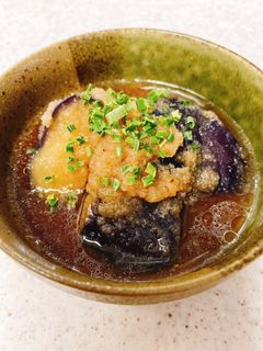 レンチンで楽チン♪冷凍揚げ茄子でみぞれ煮-レシピのメイン写真