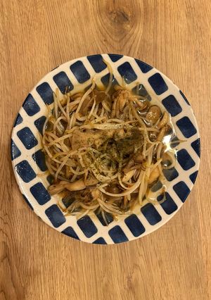 超簡単⭐︎キノコともやしのドレッシング炒め-レシピのメイン写真