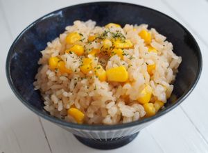 炊飯器で簡単！バター醤油コーンライス-レシピのメイン写真