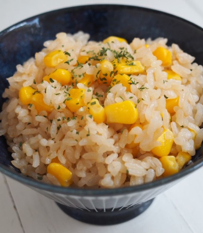 炊飯器で簡単!バター醤油コーンライス-レシピのメイン写真