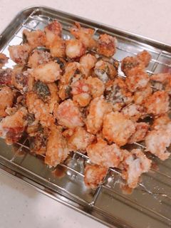米粉を使ってサクッと旨い、タコの唐揚げ-レシピのメイン写真