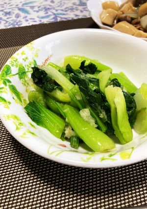 青梗菜で　大根おろし＆ポン酢和え-レシピのメイン写真