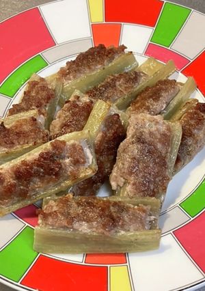 簡単フキの肉詰め-レシピのメイン写真