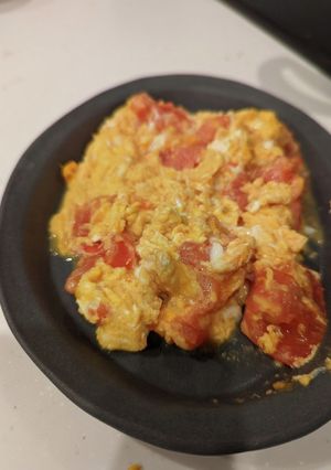 速攻トマト玉子★トマト卵★トマタマ-レシピのメイン写真
