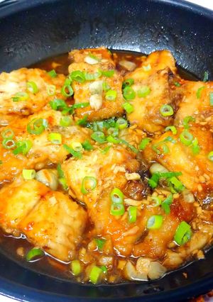 イサキの中華味煮付け…红烧鱼-レシピのメイン写真