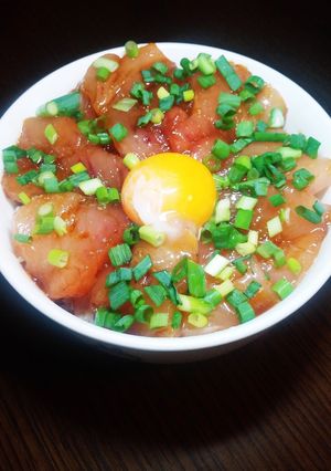 簡単☆びん長まぐろの漬け丼-レシピのメイン写真