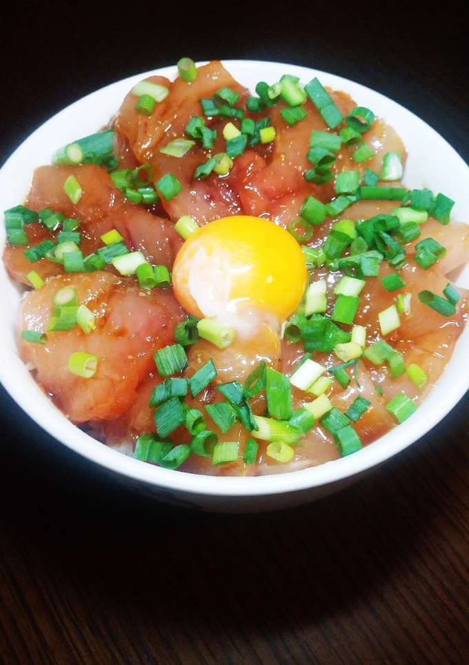 簡単☆びん長まぐろの漬け丼-レシピのメイン写真