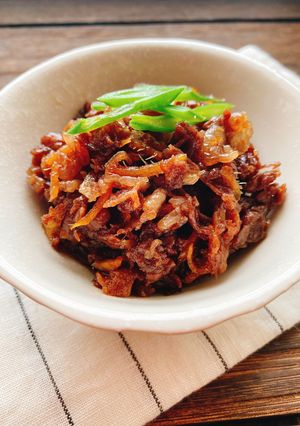 10分で簡単！甘辛☆牛肉のしぐれ煮-レシピのメイン写真