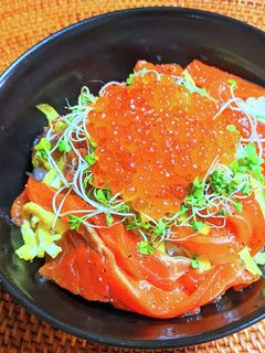 親子ちらし寿司-レシピのメイン写真