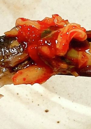 秋刀魚の塩焼きには白菜キムチを添えて♡-レシピのメイン写真