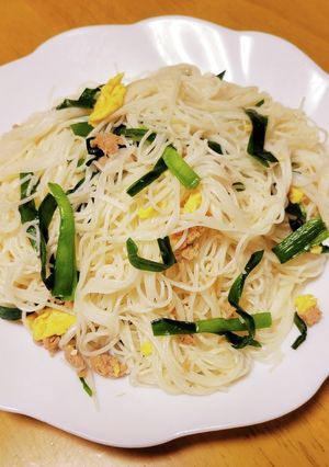 やみつきになる素麺チャンプルー♪-レシピのメイン写真