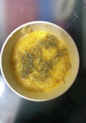 卵かけご飯にちりめんをIN!-レシピのメイン写真