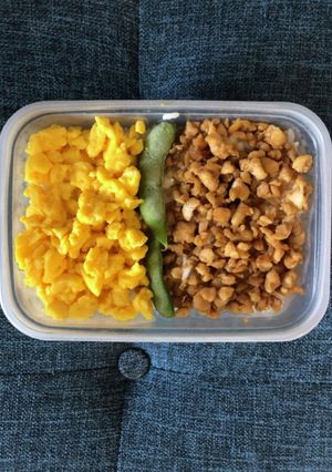 レンジで簡単！ふわふわスクランブルエッグ-レシピのメイン写真