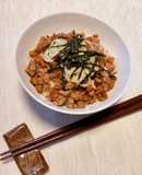 超・簡単！#ごはんのおとも ひき肉納豆