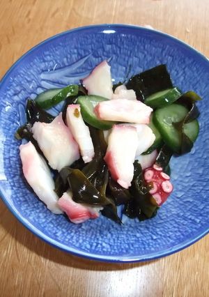 この甘酸っぱさがたまらない　たこの酢の物-レシピのメイン写真