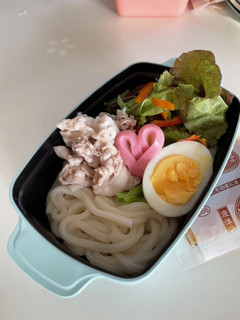 冷しゃぶうどん弁当-レシピのメイン写真