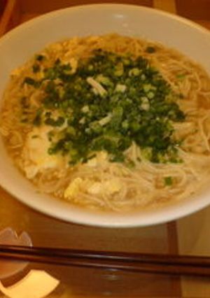 B級グルメ！ラーメン素麺-レシピのメイン写真