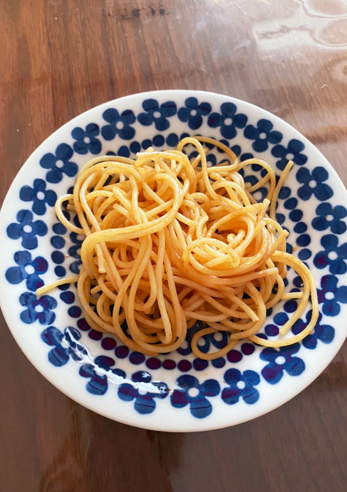 残り物のパスタで、お弁当用和風ナポリタン-レシピのメイン写真