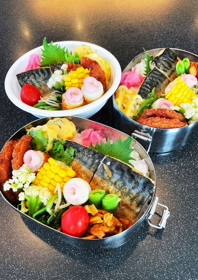 高校生弁当　塩鯖　2022 6月2日-レシピのメイン写真
