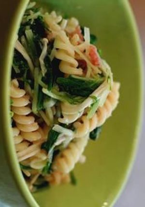 水菜とえのきの明太子パスタ-レシピのメイン写真