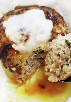 うちの味♤大葉香る❣夏の肉汁ハンバーグ-レシピのメイン写真