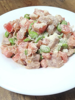 マグロと枝豆とトマトのサラダ-レシピのメイン写真