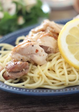ディアボラチキン（鶏肉の悪魔風）パスタ-レシピのメイン写真