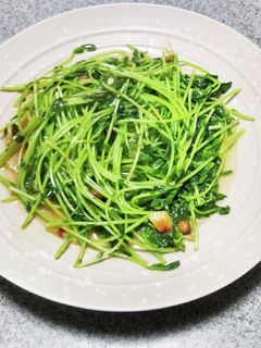 豆苗の炒めもの-レシピのメイン写真