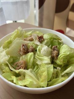 レタスと豚肉の和風サラダ-レシピのメイン写真
