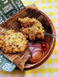 ダイエットのアテ!山芋オートミール串カツ-レシピのメイン写真