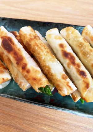 餃子の皮でアスパラチーズのクルクルピザ＊-レシピのメイン写真